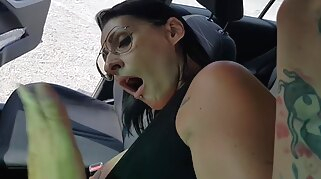 outdoor fucking and fake taxi